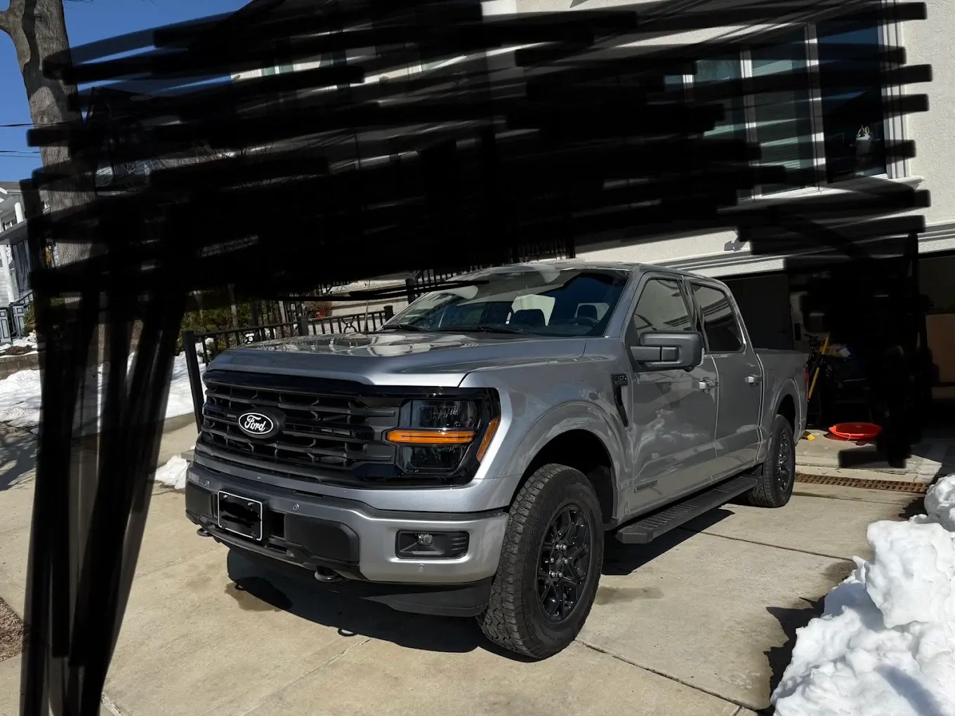 Gray Ford F-150 customer vehicle