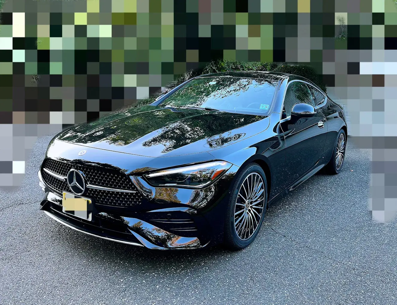 Black Mercedes-Benz CLE customer vehicle